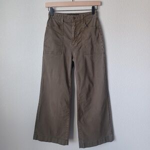 VERONICA BEARD Crosbie Wide Leg High Rise Pants US 24/00